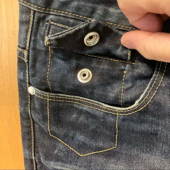 G-STAR RAW Sz 33 D 3301 Button fly 100%  cotton Jeans - Picture 6 of 15